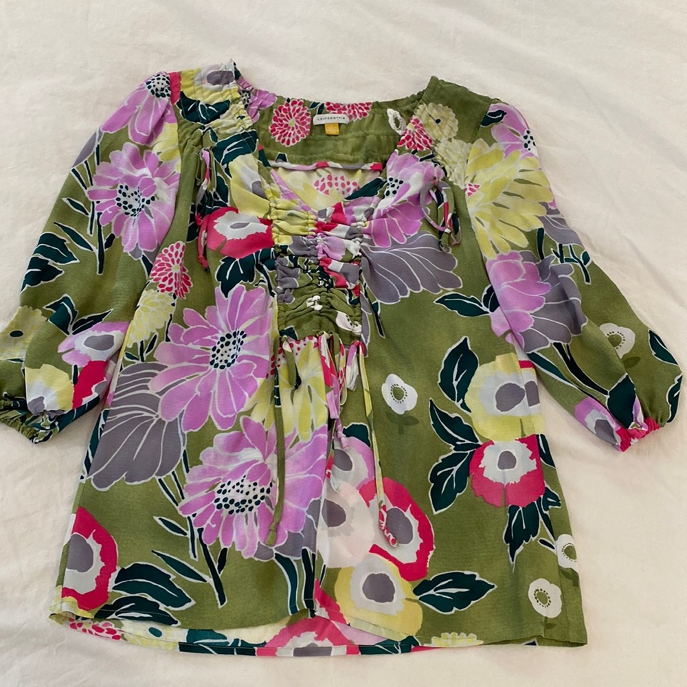 Leifsdottir blouse top size 0